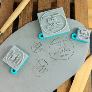 Sello para cerámica personalizado LITE ( 1cm - 4.5cm )